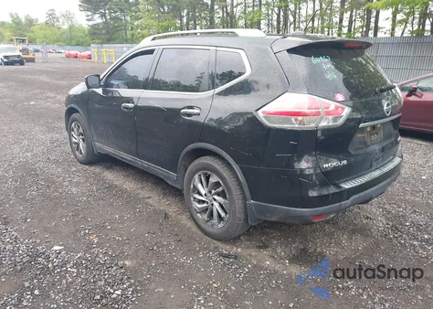 2015 Nissan Rogue Sl from USA, damaged, VIN 5N1AT2MV1FC829479